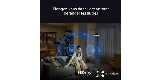 Casque SONY Tour de cou BRAVIA Theatre U Noir