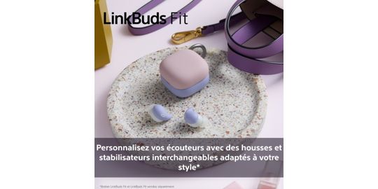 ACC. SONY Supports LinkBud Fit Bleu