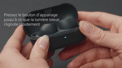 Voir la vidéo pour Ecouteurs SONY WF-C710N Noir