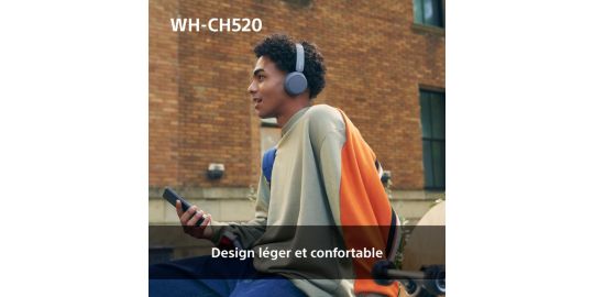 Casque SONY WH-CH520 Rose
