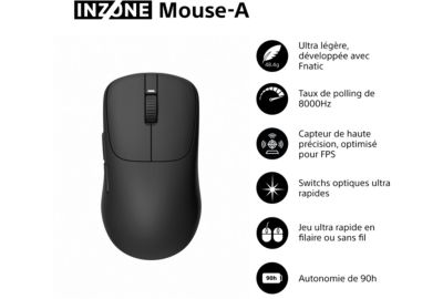 Souris Gamer Sans Fil SONY INZONE MOUSE-A