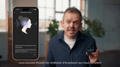 Voir la vidéo pour Ecouteurs SONY WF-1000XM6 Noir