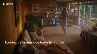 Voir la vidéo pour Ecouteurs SONY Linkbuds Clip Crème