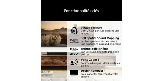 Barre de son SONY Bravia Theatre BAR 7