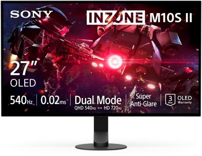 Ecran PC Gamer SONY NZONE M10S II 27" QHD Dual Mode 540Hz - 720Hz OLED HDMI 2.1 G-Sync