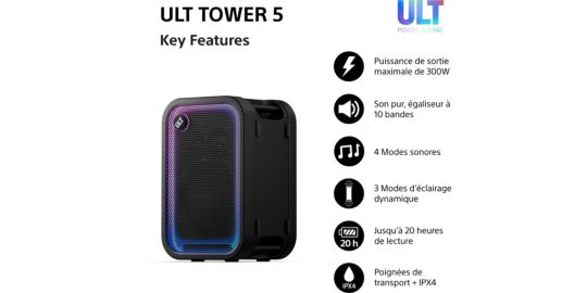 Enceinte sono SONY ULT TOWER 5