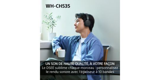 Casque SONY WHCH535 Rouge