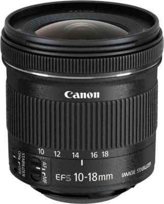 Objectif pour Reflex CANON EF-S 10-18mm f/4.5-5.6 IS STM