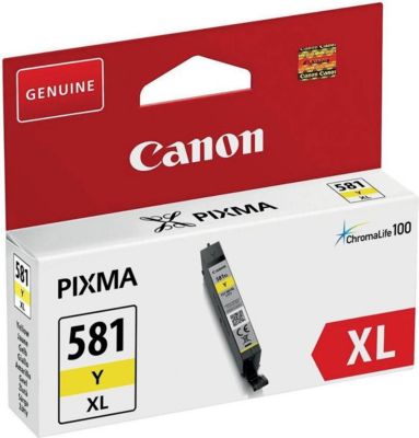 Cartouche d'encre CANON Cartouche d'encre 581XL Jaune Cartouche d'encre CANON Cartouche d'encre 581XL Jaune