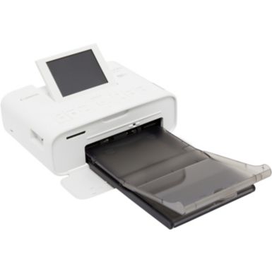 Imprimante photo portable CANON Selphy CP1300 Blanche + Cartouche d'encre CANON RP-108N Selphy 108 feuilles 10x15