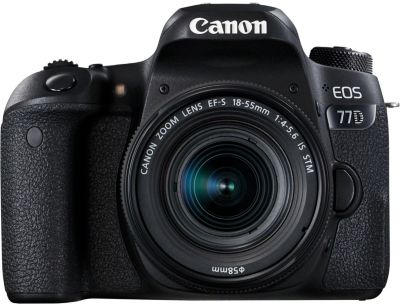 Appareil photo Reflex CANON EOS 77D + 18-55 IS STM Reconditionné