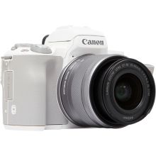 Appareil photo Hybride CANON EOS M50 Blanc + 15-45mm Reconditionné