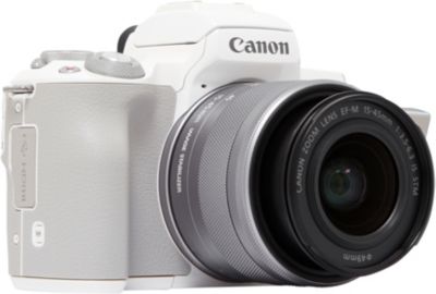 APN CANON EOS M50 Blanc + 15-45mm