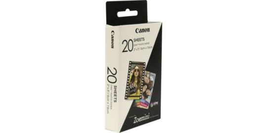 Papier photo instantané CANON Zink pour Zoemini (x20)