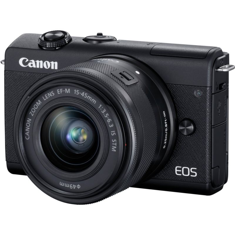 Appareil Photo Numerique Canon Eos M200 Noir Ef M Sms