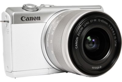 APN CANON EOS M200 Blanc + EF-M 15-45mm IS STM