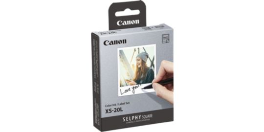 Papier photo instantané CANON Selphy Square QX10 (x20)