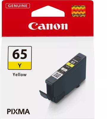 Cartouche d'encre CANON CLI-65 jaune