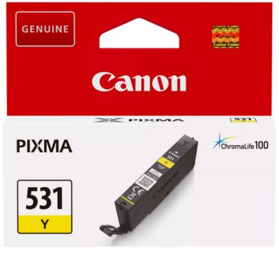 Cartouche d'encre CANON CLI-531 jaune