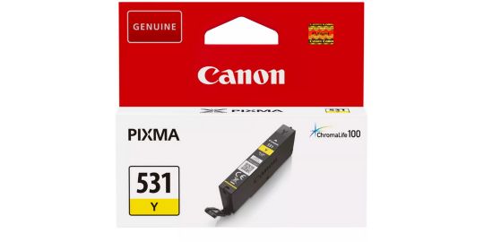 Cartouche d'encre CANON CLI-531 jaune