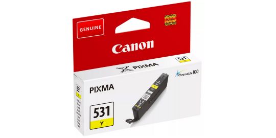 Cartouche d'encre CANON CLI-531 jaune