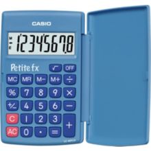 Calculatrice standard CASIO Petite FX bleu