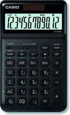 Calculatrice standard CASIO Casio JW-200SC-BK noir