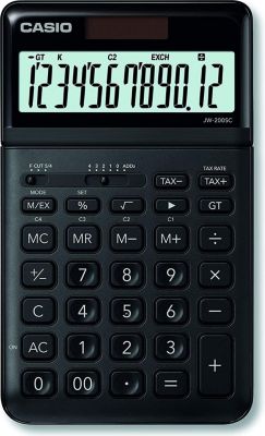 Calculatrice standard CASIO Casio JW-200SC-BK noir