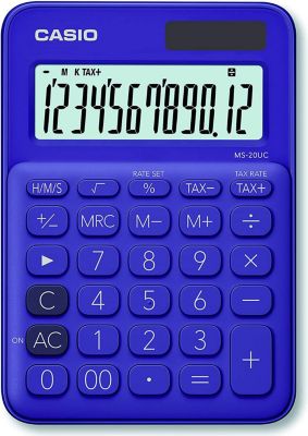 Calculatrice standard CASIO Casio MS-20UC-PL lilas Calculatrice standard CASIO Casio MS-20UC-PL lilas