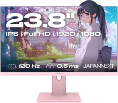 Ecran PC Gamer JAPANNEXT JN IPS238G120F HSP 24'' Rose