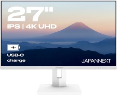 Ecran Pc 4K Japannext Jn-Ips270Uhd60F-C65W-Hsp-W Plat 27"