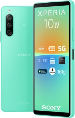 Smartphone SONY Xperia 10 IV Menthe 5G Reconditionné