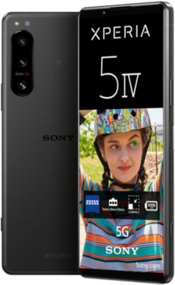 Smartphone SONY Xperia 5 IV Noir 5G Reconditionné