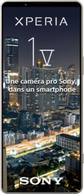Smartphone SONY Xperia 1 V Argent 256Go 5G Reconditionné