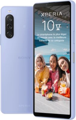 Smartphone SONY Xperia 10 V Lavande 128Go 5G Reconditionné Smartphone SONY Xperia 10 V Lavande 128Go 5G Reconditionné