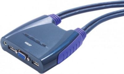  ATEN Commutateur KVM VGA 4 ordinateurs ATEN Commutateur KVM VGA 4 ordinateurs