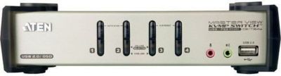 ATEN Commutateur KVM VGA 4 ordinateurs