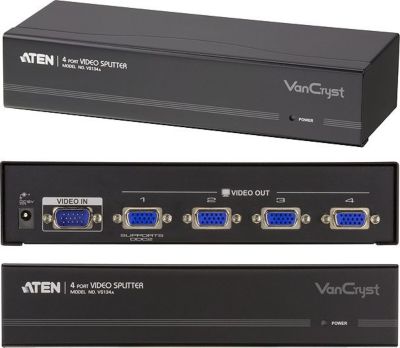 Amplificateur TV ATEN Splitter VGA 4 écrans 450Mhz ATEN VS134A Amplificateur TV ATEN Splitter VGA 4 écrans 450Mhz ATEN VS134A