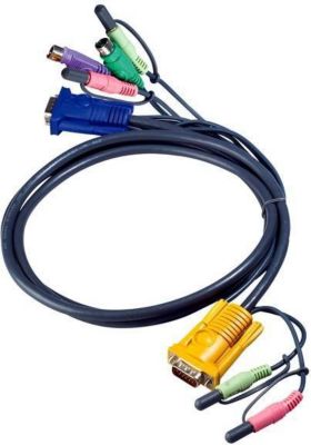 Câble VGA ATEN Câble KVM VGA 2L-5305 P5m
