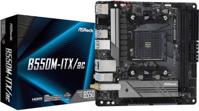 Carte mère ASROCK B550M-ITX/AC