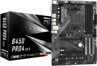 Carte mère ASROCK B450 Pro4 R2.0 Carte mère ASROCK B450 Pro4 R2.0