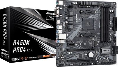 Carte mère ASROCK B450M Pro4 R2.0