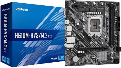 Carte mère ASROCK H610M-HVS/M.2 R2.0