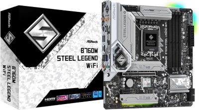 Carte mère ASROCK B760M STEEL LEGEND WIFI