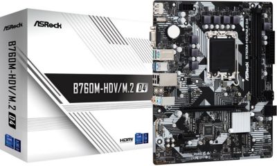Carte mère ASROCK Carte Mère B760M-HDV/M.2 DDR4 (Intel LGA