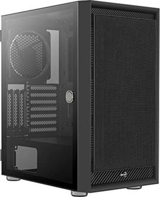 Boitier PC AEROCOOL Graphite v1 Boitier Moyen Tour - noir