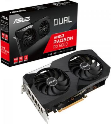 Carte graphique ASUS DUAL-RX6600-8G