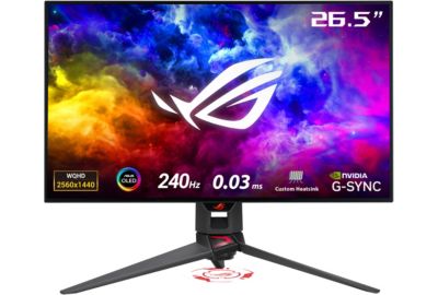 Ecran PC Gamer ASUS ROG SWIFT OLED PG27AQDM Plat  27