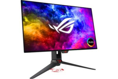 Ecran PC Gamer ASUS ROG SWIFT OLED PG27AQDM Plat  27