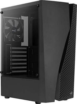 Boitier PC AEROCOOL Wave v1 Boitier Moyen Tour - noir Window